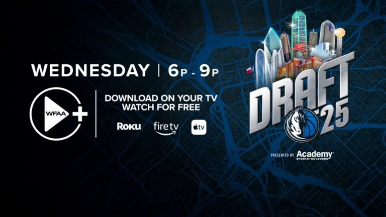 Mavs 2025 NBA Draft Unique on WFAA+|Exactly how to see