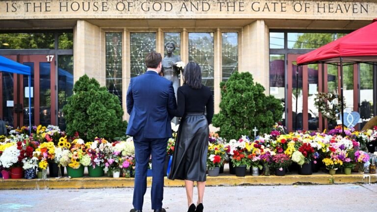 JD Vance sees Annunciation Church a week after mass capturing