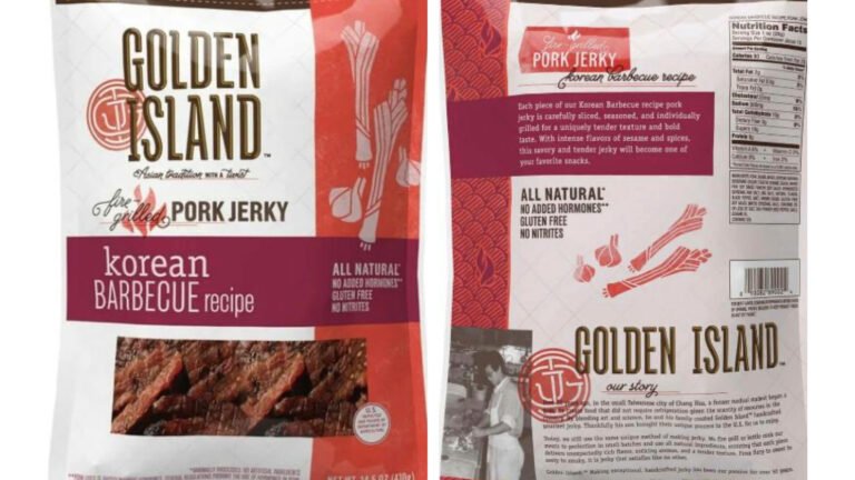 Pork jerky recall: 2M extra pounds of Golden Island Korean bbq pork jerky cost Costco, Sam’s Club remembered over steel cable threat