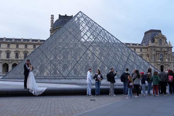 Suspects jailed over the burglary of crown gems from Paris’ Louvre gallery