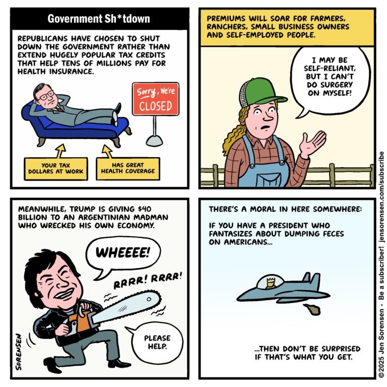 Jen Sorensen Comic Books • The Austin Chronicle